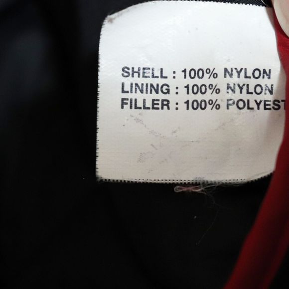 Gap Women's VTG Quilted Jacket L Large Black Button Front Drawstring Waist Coat - Picture 10 of 10